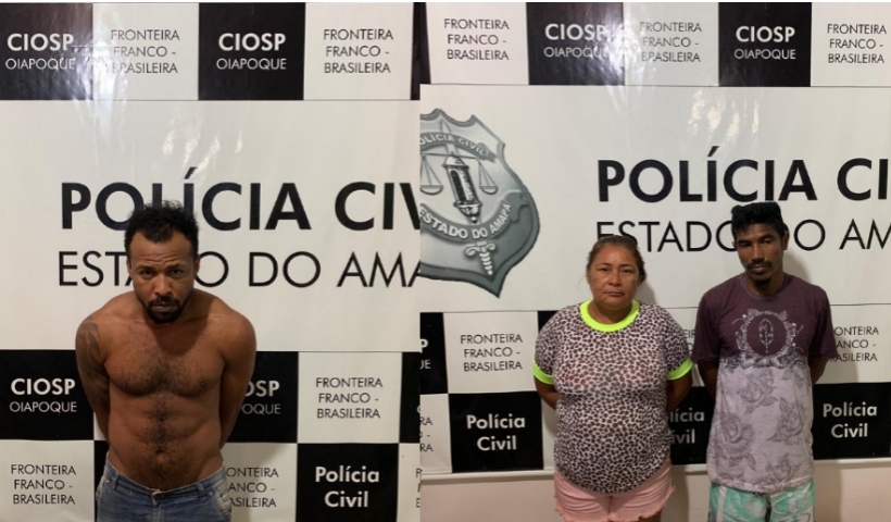 POLÍCIA CIVIL PRENDE TRÊS PESSOAS POR TRÁFICO DE DROGAS EM OIAPOQUE 
